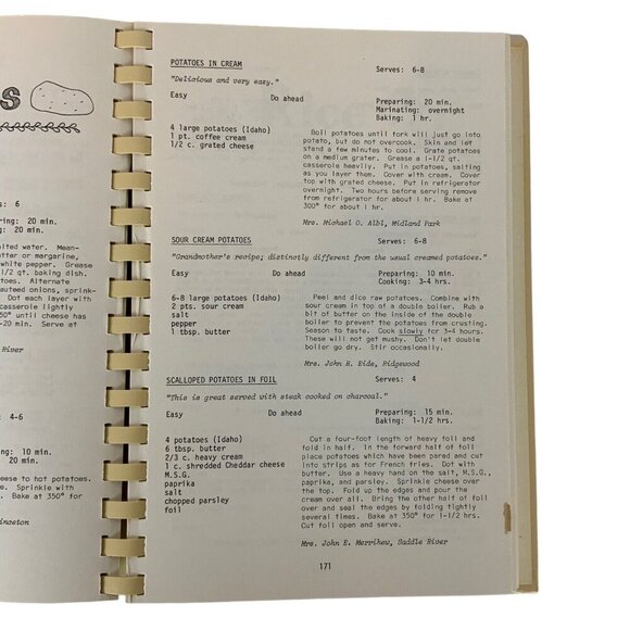 Forum Feasts Community Cookbook 21st Printing 1988 Spiral Bound - Picture 11 of 15